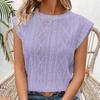 Летняя новая жаккардовая футболка с круглым вырезом и коротким рукавом, свободная футболка для женщин, модная облегающая повседневная футболка для женщин, элегантные винтажные однотонные футболки 26623