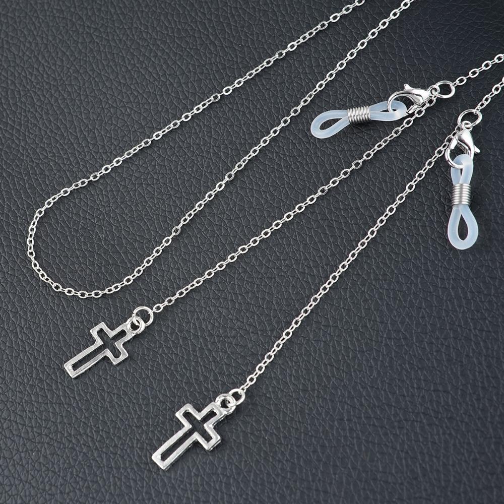 Spectacles Neckline Glasses Chain Cross Sunglasses Chain New Cross Pendant Glasses Chain Men