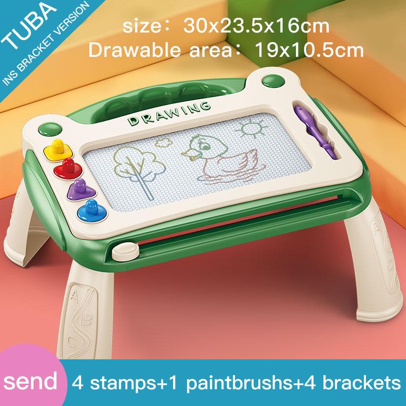 WLtoys Детская магнитная доска для рисования WordPad Детская цветная доска для граффити Художественные обучающие игрушки для рисования Инструмент для рисования Подарок для детей Ст Практическое использование