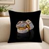 Rapper JJ Hus Cushion Cover Soft Short Plush SkinFriendly Cushion Case for MultiScene Use