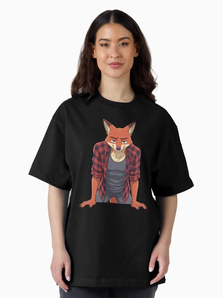 Zootopia Zootopia Fox Character Art - Nick Wilde Oversized T-Shirt