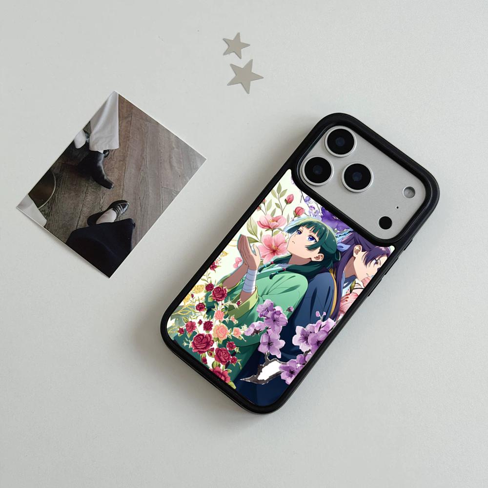 Maomao Jinshi A-Аптекарь D-Дневники Прозрачный Чехол Для Телефона Для IPhone 17 Air 16 15 14 Plus 13 12 11 Pro Max Двухцветный Жесткий ПК