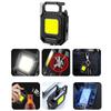 New Mini LED Working Light Portable Pocket Flashlight USB Rechargeable Key Light Lantern Camping Outside Hiking COB Lantern