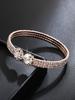 Stone Open Bracelet, Fashionable, Light Luxury, Simple and Cool Style Bracelet, Niche High-end Jewelry