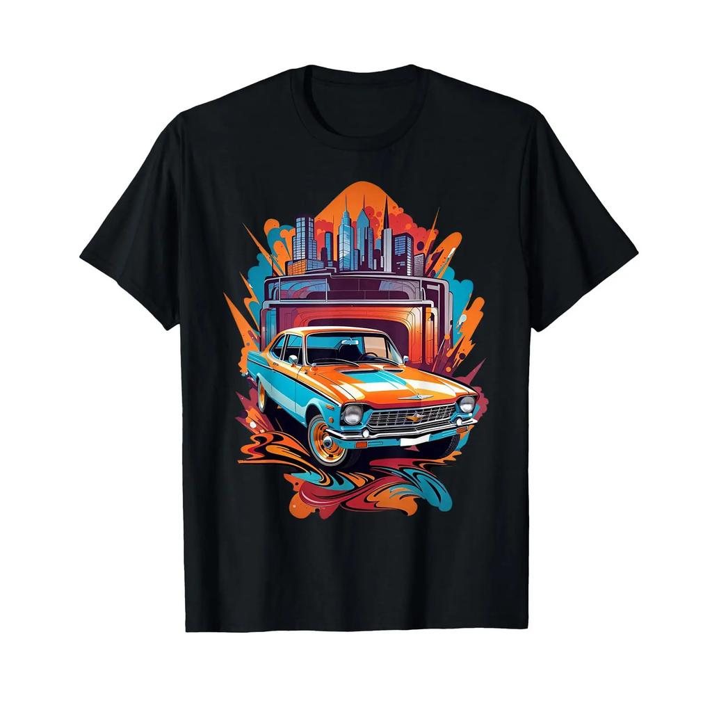 Classic Cars Old Vintage Car T Shirt vintage Washed Versatile Top For Everyday Wear Stylish homme designer clothes fashion