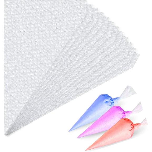 Mini Piping Bags, Disposable 7.6in Small Piping Bags 200pcs, Pastry Piping Bags for Cream Frosting, Icing Bags for Cake and Dessert Decorations Cake