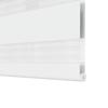 Zebra Roller Blind 80.9 x 150 cm Fabric Width 76.7 cm White