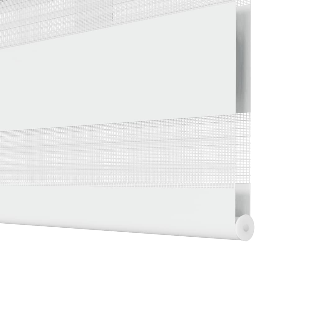 Zebra Roller Blind 80.9 x 150 cm Fabric Width 76.7 cm White