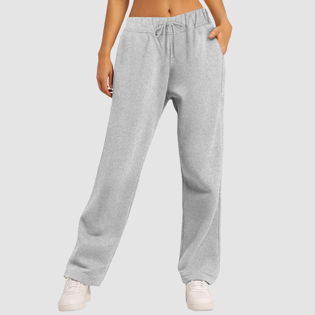 Women's High Waisted Wide Leg Sweatpants Casual Yoga Jogger Pants