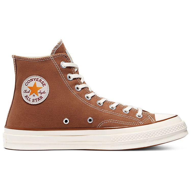 Converse Carhartt WIP X Chuck 70 High Hamilton Brown Unisex Sneakers Egret 169220C
