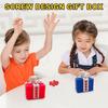 3D Printed Annoying Gift Box with Screws Colorful Square Puzzle Present Box Prank Case Home Office Bookshelf Desktop Decoration Ornament