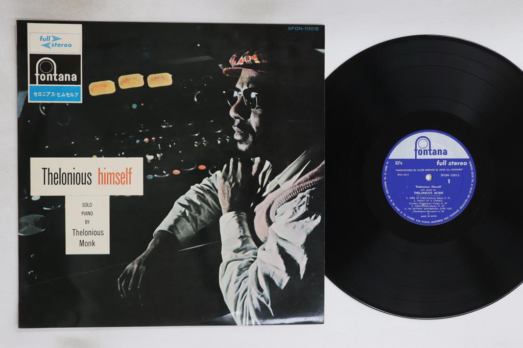 LP Record THELONIOUS MONK - Thelonious Himself SFON10015 FONTANA Japan Jazz Used
