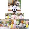 Super Soft Mini Animal Plush Keychain Pp Cotton Filled Cute Bag Decoration
