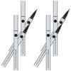 Подводка-маркер для глаз Missha Natural Fix Brush Pen 0.6 г, Черная, 4 шт.