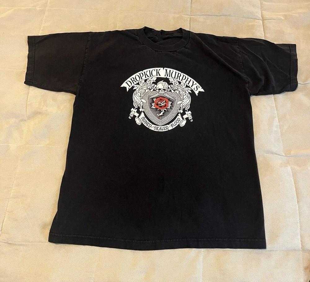 Редкая футболка The Dropkick Murphys для взрослых, черного цвета, размеры от S до 5XL, унисекс