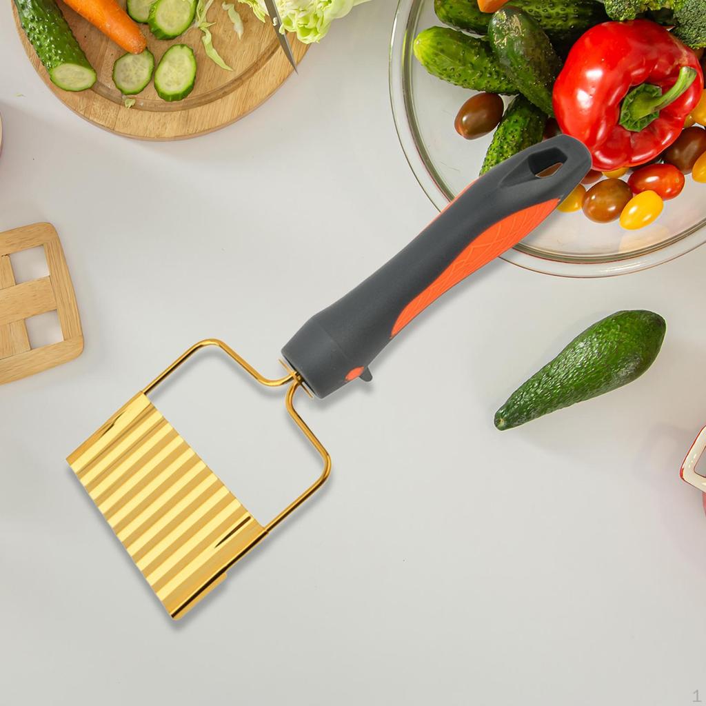 Картофельно-морковные чипсы, кухонные инструменты, волнистый режущий инструмент, картофель фри для