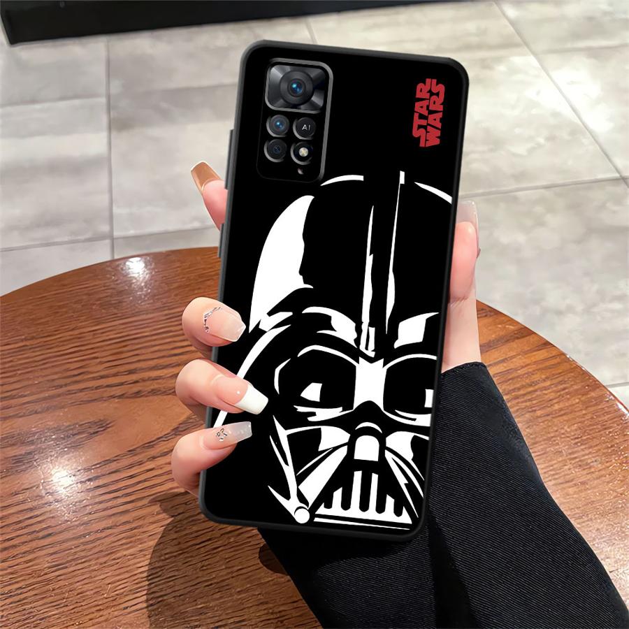 Чехол для телефона Funda для Xiaomi Redmi Note 10 11s 12s 9 14 11 10S 9S 13 Pro Plus 12 Pro 7 8 Крутой A- Анакин S-Скайуокер