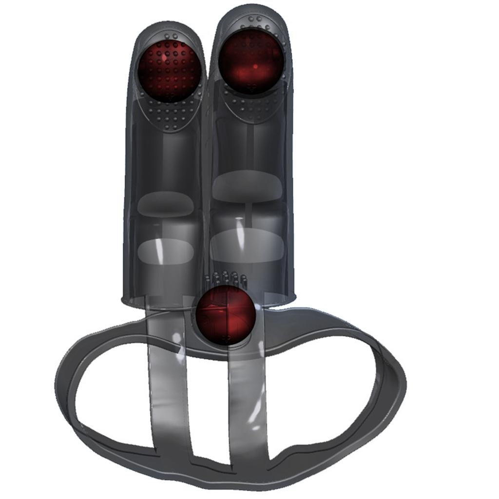 Носимый вибратор с рукавом для пальцев, массажер для точки G, секс-игрушка для взрослых пар