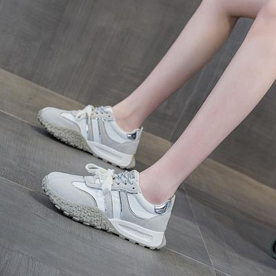 Обувь Dexun женская 2025 версия-взрыв интернет-знаменитости шнуровка тренд ins стиль колледжа спортивная универсальная платформа кроссовки папины туфли женская обувь