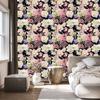 Roses and Tulips Wallpaper for Living Room and Bedroom 50x1000