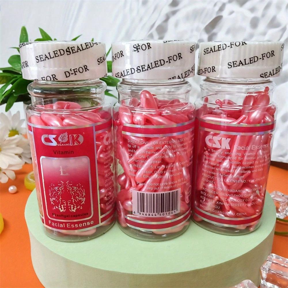 Набор из 90 капсул VE Rejuvenating Moisturizing Essence для лица - глубоко омолаживающие и восстанавливающие, долговременное увлажнение и увлажнение