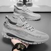 2025 New Summer Men's Shoes Breathable Mesh Shoes Flying Woven Mesh Casual Versatile Youth Running Sports Trendy Shoes