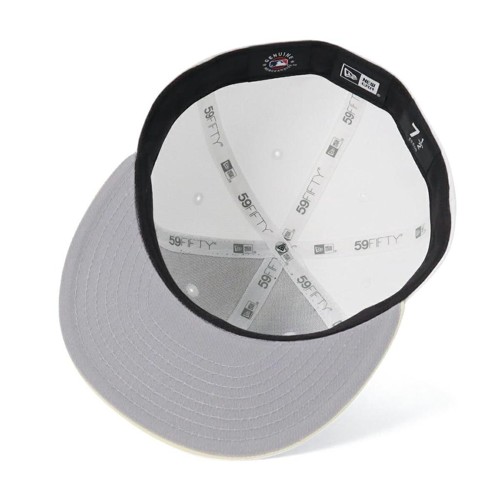 New Era Кепка 59FIFTY MLB Нью-Йорк Янкис NY Белая Двухцветная С вышивкой Размер 7 1/2 5950 NEYYAN WHI CHR 14388850 NER36C6811