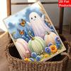 Halloween pearl painting art full pearl handmade diy home decorations ghost pumpkin butterfly flower garden craft kit wall decor