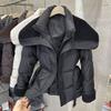 Lamb Wool Down Cotton-padded Jacket Women's Thickened Short Jacket Winter New Cotton-padded Jacket Waist Cotton-padded Jacket Thickened