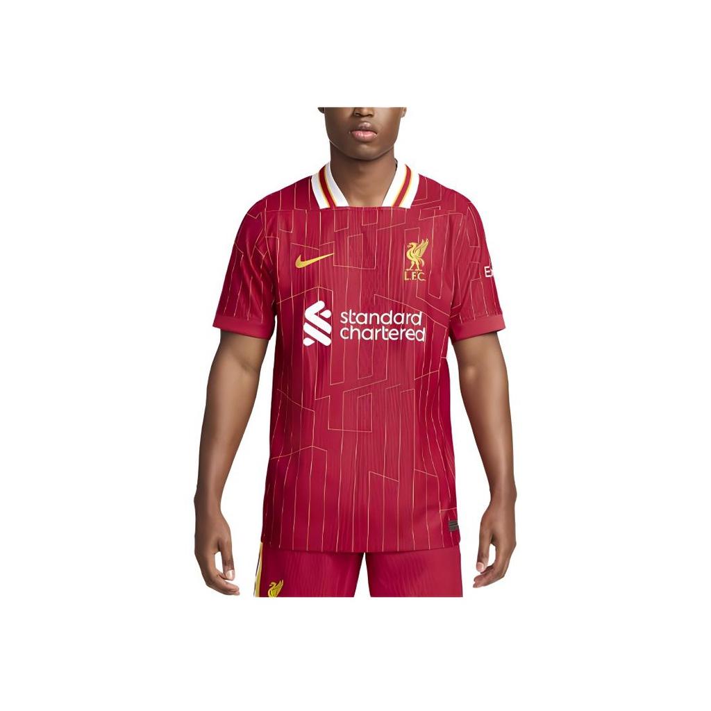 Nike Liverpool Football Club 2024/25 Home Match Performance Short Sleeve Jersey Men Tops Gym-Red FN8776-688