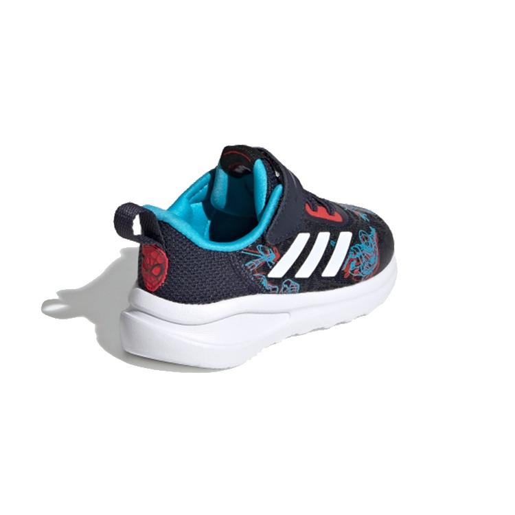 (ТД) adidas Marvel Человек-паук x adidas Fortarun 'Синий Белый Красный' для малышей FV4267