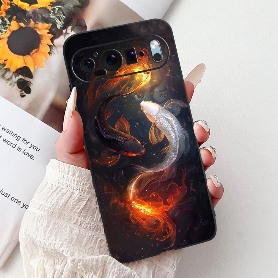 Чехол для Google Pixel 9 Pro Pixel9A Новый Модный Расписной Чехол Мягкий ТПУ Чехол для Телефона Для Google Pixel 9A Pixel9 Pro Задняя Крышка Сумки