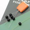 3 Packs Carp Fishing Accessories Swivel Stop Beads Anti-tangle Sleeve Stops for Running Lead Feeder Rigs Tackle