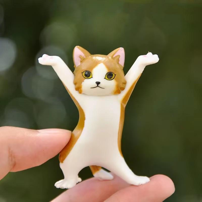 Забавный кот Автомобиль Центральная консоль Украшения Молдинги для салона Декоративные аксессуары для автомобиля Новые украшения Авто украшения