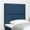 Headboard Blue 100 cm Fabric