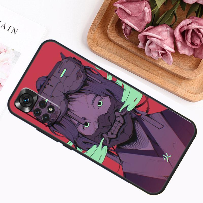 Чехол-маска Самурая Они для Xiaomi Redmi Note 13 Pro 14 12 11 9 10 9S 10S 11S 12S Redmi 12C 13C 14C 10C