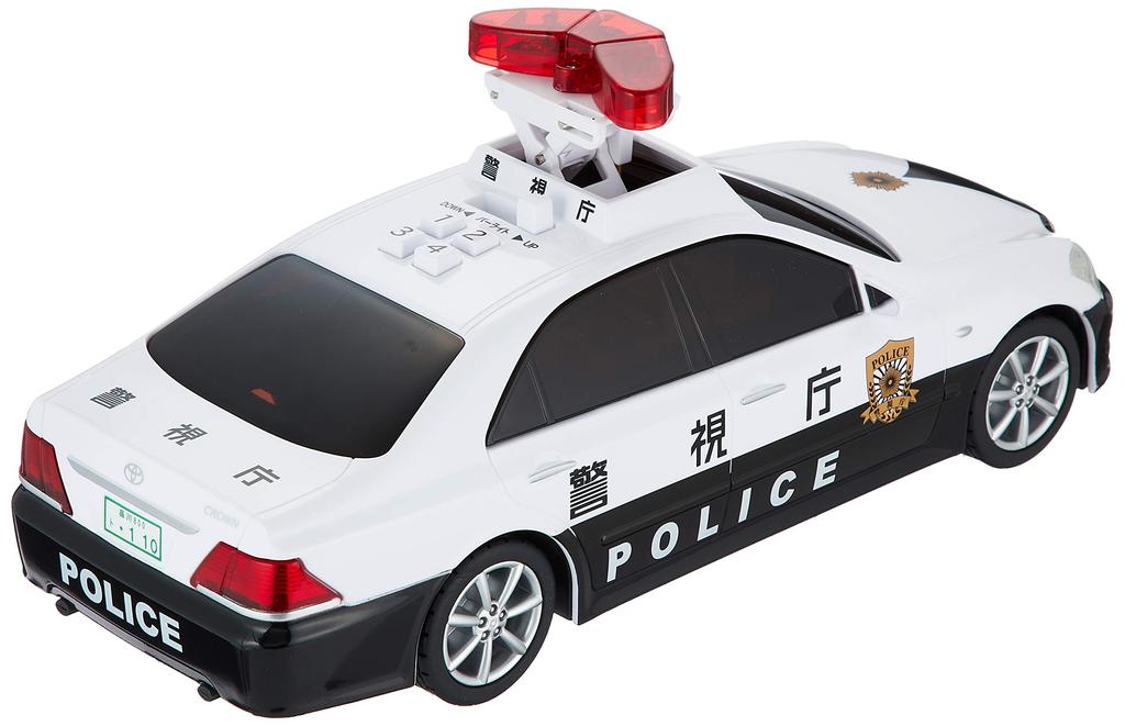 Toyco Sound Friction Crown Police Car &