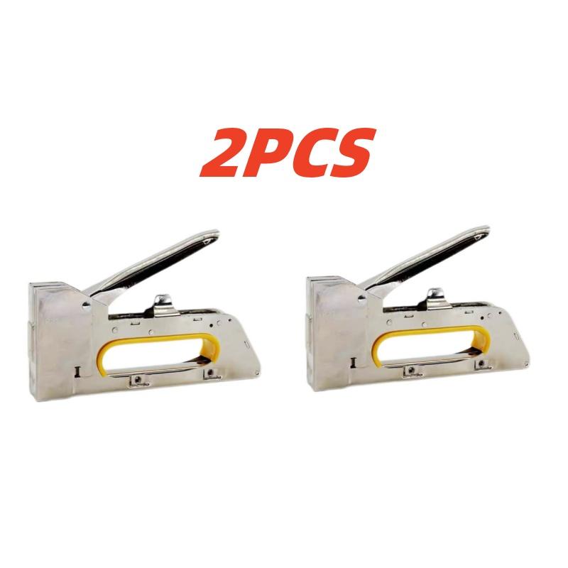 3 IN 1 Heavy Duty Staple Gun For DIY Home Decoration Furniture Wood Frame Stapler Multitool Manual Nail Gun