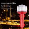 Solar LED Marine Tricolor Navigation and Signal Light - Red, White, Green Flashing Lights