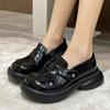 Туфли Мэри Джейн Милые женские туфли-лодочки на танкетке Туфли на платформе Женские готические туфли для девушек в стиле Лолита-панк Туфли на высоком каблуке Размер плюс 43