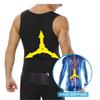 Men's Silver-Coated Sweat-Inducing Sauna Vest & Body Shaper Top