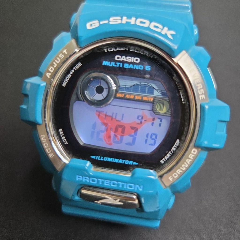 G-SHOCK GWX-8900K Irukuji Limited Blue Radio Solar Watch