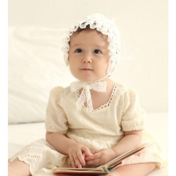 Кружевной чепчик Ujuai Toddler Helena, корейские детские товары