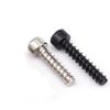 M2 M2.6 M3 M4 Black Nickel Plated Carbon Steel Hexagon Socket Head Cap Self-tapping Screw Allen Head Tapping Screws Flat Tail