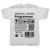 Funny Stack Overflow Tshirt Programmer Barcode T Shirt Coding Developer T-shirt Programming Software Engineer Tees Devops Tshirt