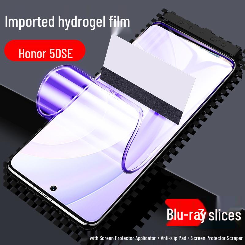 Гидрогелевая и закаленная защитная пленка для экрана для Honor 50, 50 Pro и 50 SE - Полное покрытие
