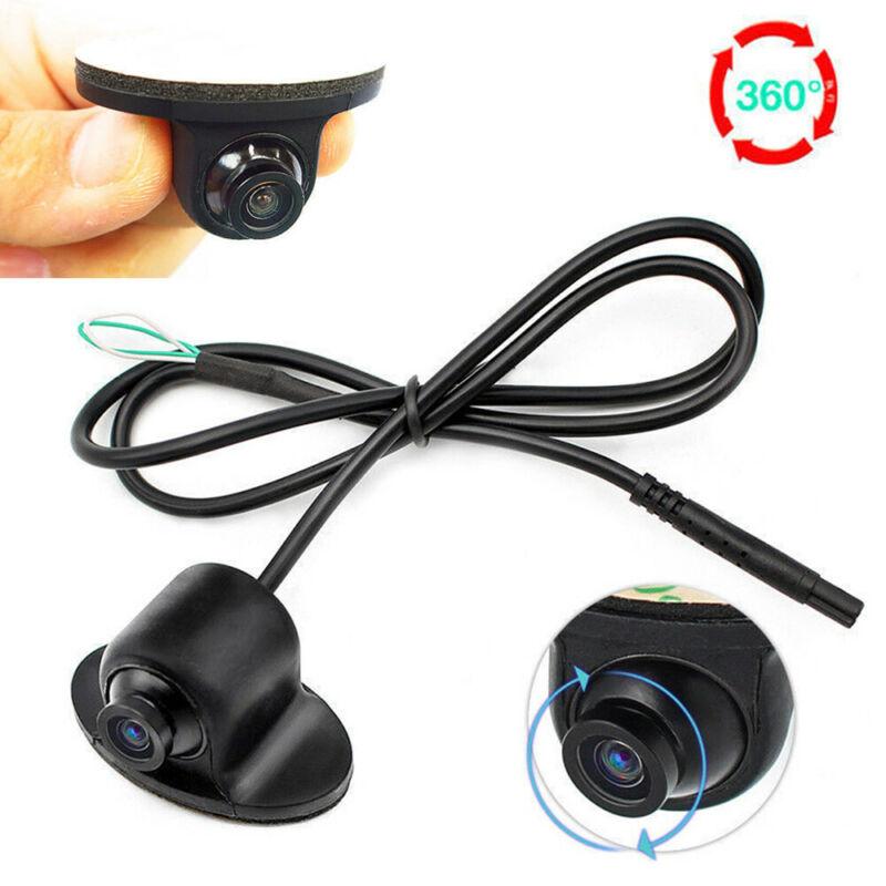 12V Mini CCD Coms HD Night Vision 360 Degrees Car Rear Front Side View Backup Camera