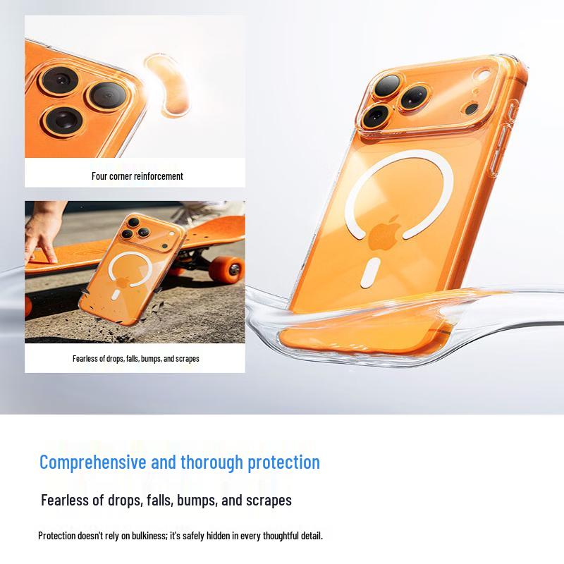 Baseus Crystal Series Magnetic Protective Case for iPhone 17 Pro