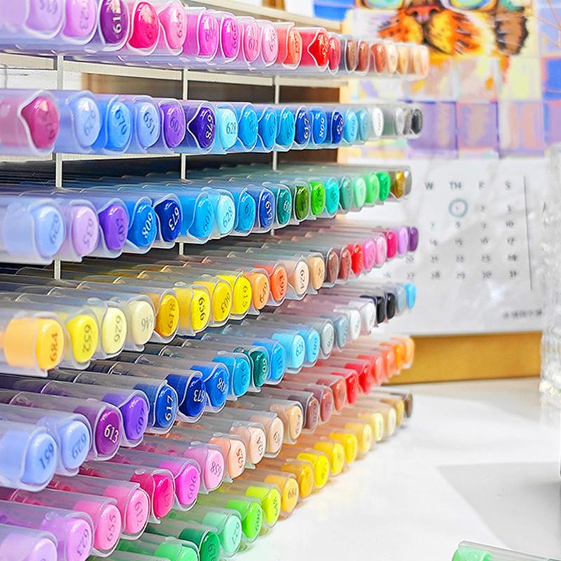 36/60/72 Цвета Акриловые Маркеры-Ручки для Рисования Кисть Маркер для Рисования по Камню Дереву Холсту, Рождественский Подарок DIY Ремесло