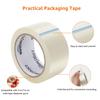 AmazonBasics Packing Tape, Perfect for Packaging, Shipping, Moving, and Storage, Clear, 51mm x 55m, 0.069mm Thick (12 Rolls)